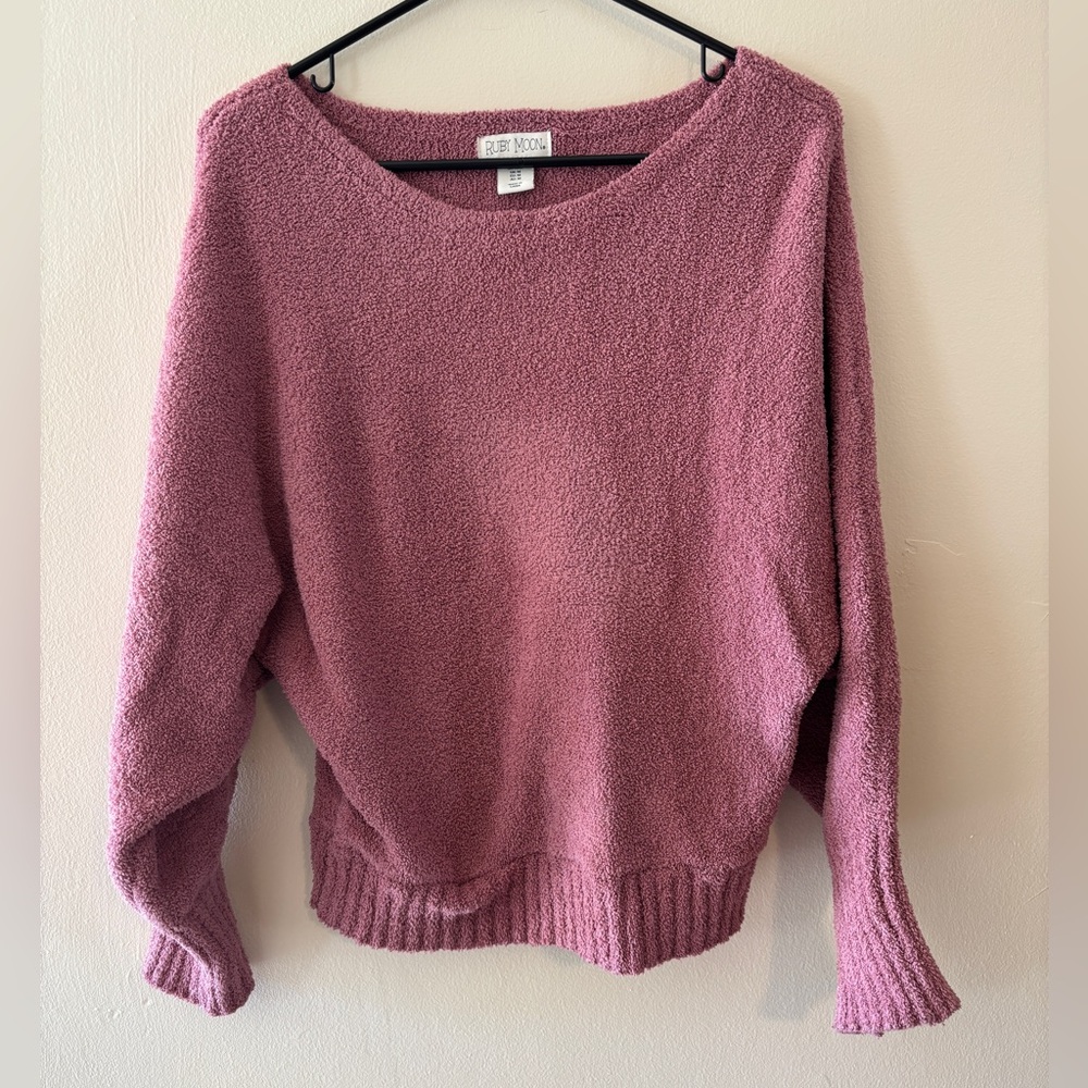 Moving Sale! Mauve Off the Shoulder Sweater